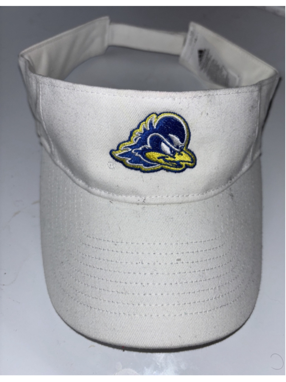 University of Delaware Blue Hens NCAA Adidas sun visor hat,cap One Size